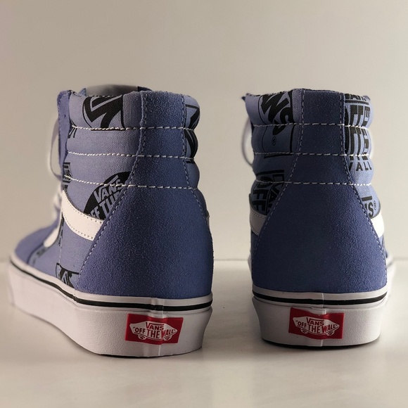 VANS SK8-Hi Lavender Lustr Skateboarding Shoes - Picture 8 of 8